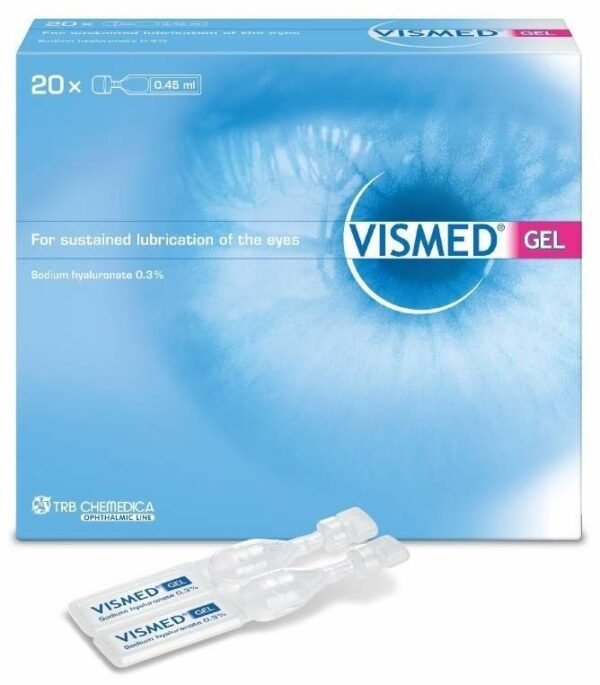 Vismed Gel Einmaldosen 20 X 0.45 ml Einzeldosispipetten