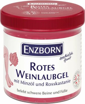 Enzborn rotes Weinlaubgel