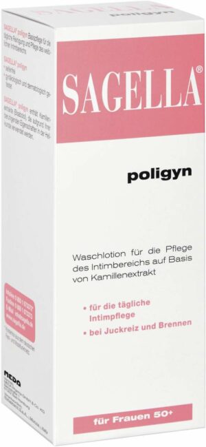 Sagella Poligyn Intimwaschlotion Für Frauen 50+ 100 ml
