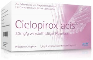 Ciclopirox Acis 80 mg Pro G Wirkstoffhaltiger Nagellack 6 G Lösung