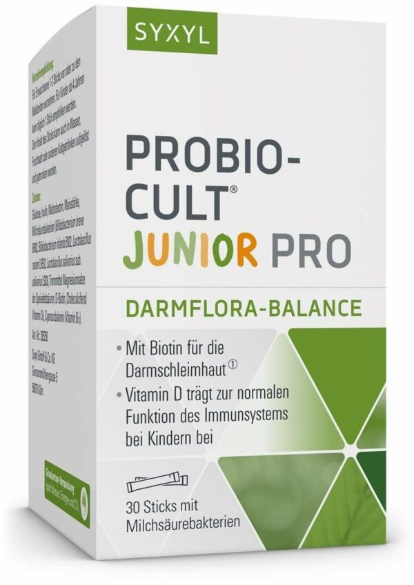 Syxyl Probio-Cult Junior Pro 30 Sticks