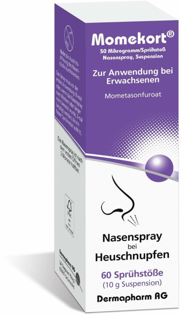 Momekort 50 µg Je Sprühstoß 10 G Nasenspray