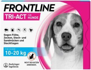 Frontline TRI-ACT Hund 10-20 kg 3 Pipetten