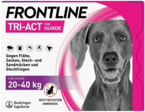 Frontline TRI-ACT Hund 20-40 kg 3 Pipetten
