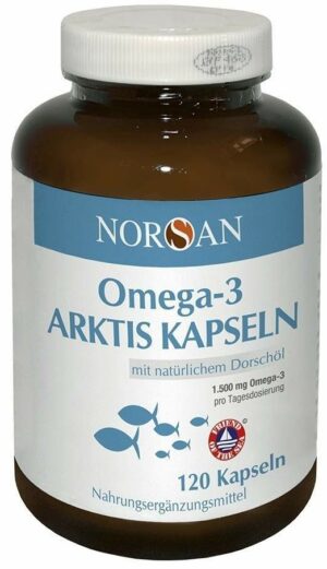 Norsan Omega-3 Arktis Kapseln 120 Stück