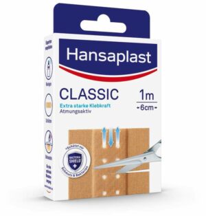 Hansaplast Classic Pflaster 1 m x 6 cm