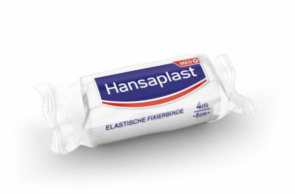 Hansaplast Elastische Fixierbinde 4 m x 8 cm