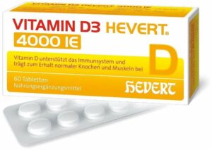 Vitamin D3 Hevert 4.000 I.E. 60 Tabletten