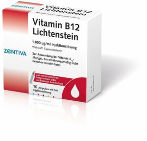 Vitamin B12 1000 µg Lichtenstein Ampullen 100 X 1 ml