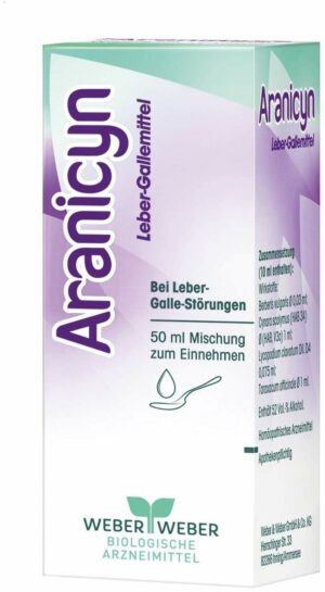 Aranicyn Leber Gallemittel 50 ml Tropfen