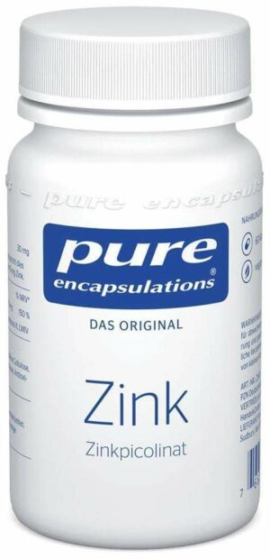 Pure Encapsulations Zink Zinkpicolinat 60 Kapseln