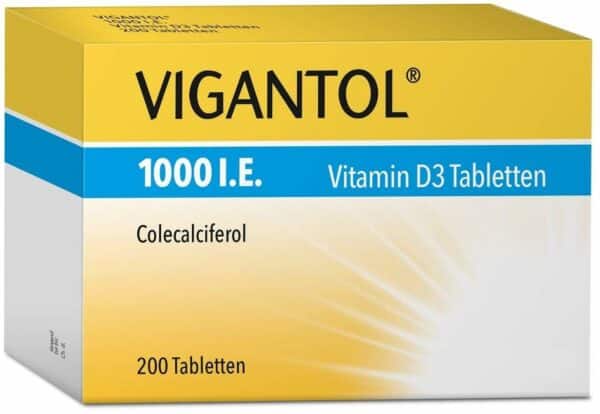 Vigantol 1.000 I.E. Vitamin D3 200 Tabletten