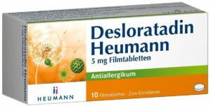 Desloratadin Heumann 5 mg 10 Filmtabletten