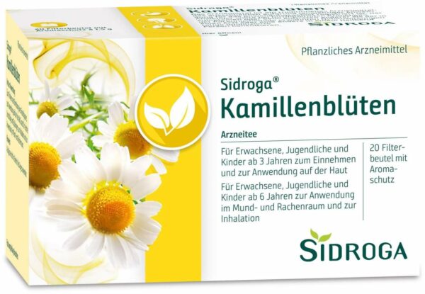 Sidroga Kamillenblüte 20 Filterbeutel