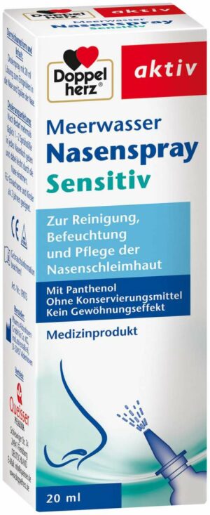 Doppelherz Meerwasser 20 ml Nasenspray mit Panthenol