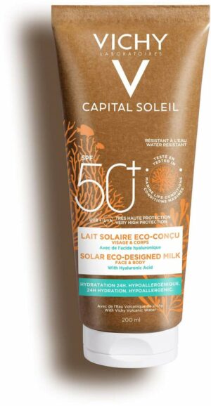 Vichy Capital Soleil feuchtigkeitsspendende Sonnen-Milch LSF 50+ 200 ml