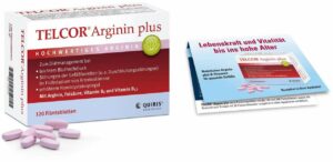 Telcor Arginin plus 120 Filmtabletten + gratis 6 Filmtabletten