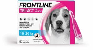 Frontline TRI-ACT Hund 10-20 kg 6 Pipetten