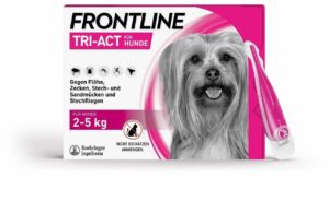 Frontline TRI-ACT Hund 2-5 kg 6 Pipetten