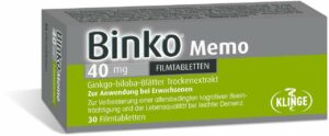 Binko Memo 40 mg 30 Filmtabletten