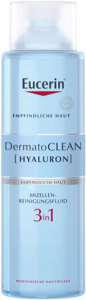 Eucerin Dermatoclean Hyaluron Mizellen Reinigungsfluid 3in1  400 ml
