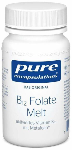 Pure Encapsulations B12 Folate Melt 90 Lutschtabletten