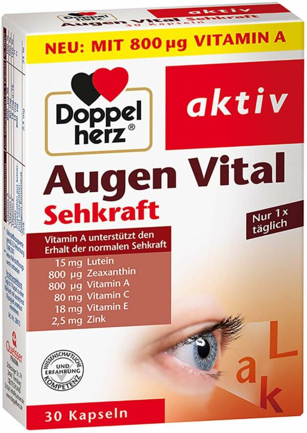 Doppelherz Augen Vital Sehkraft 30 Kapseln