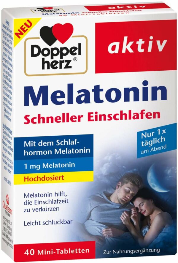 Doppelherz Melatonin 40 Tabletten