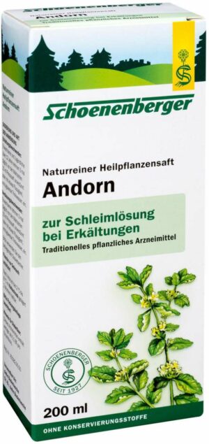 Andorn Saft Schoenenberger 200 ml Saft