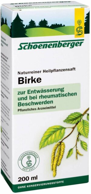 Birkensaft Schoenenberger 200 ml Saft