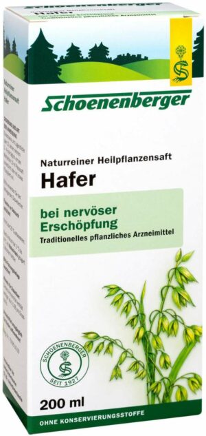 Hafersaft Schoenenberger 200 ml Saft