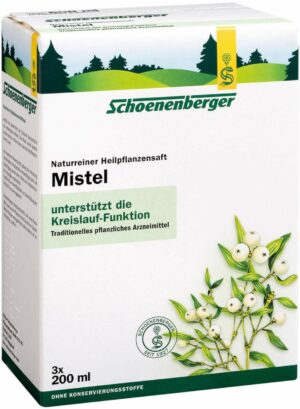 Mistel Schoenenberger Heilpflanzensäfte 3 X 200 ml Saft