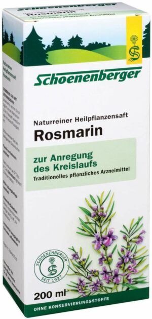 Rosmarin Saft Schoenenberger 200 ml