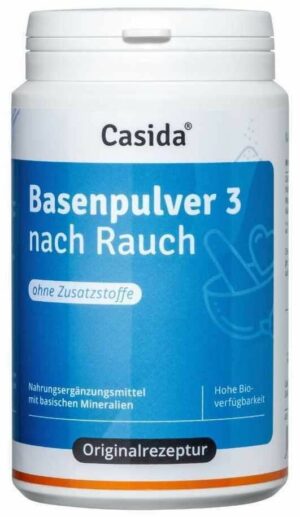 Basenpulver 3 Nach Rauch 200 G Pulver