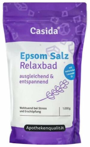 Epsom Salz Relaxbad Mit Lavendel 1 KG