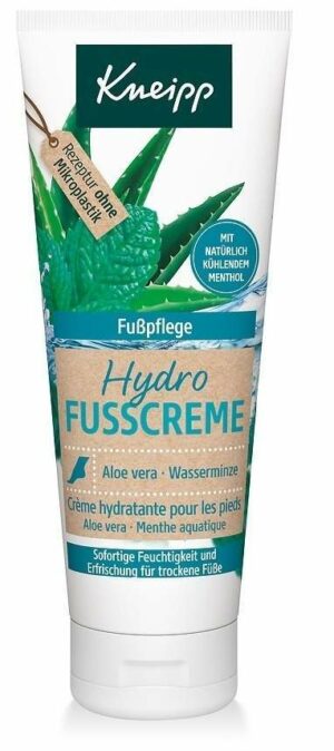 Kneipp Hydro Fußcreme Aloe Vera 75 ml