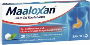 Maaloxan 25 mVal 20 Kautabletten