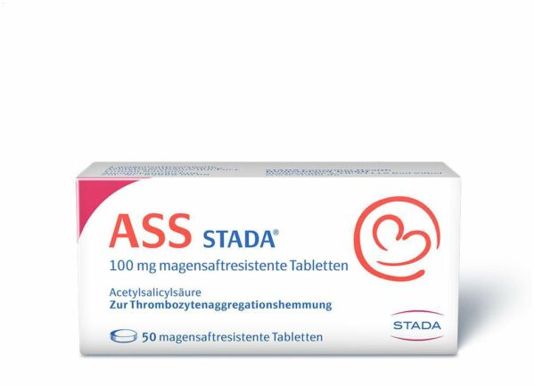Ass Stada 100 mg 50 Magensaftresistente Tabletten
