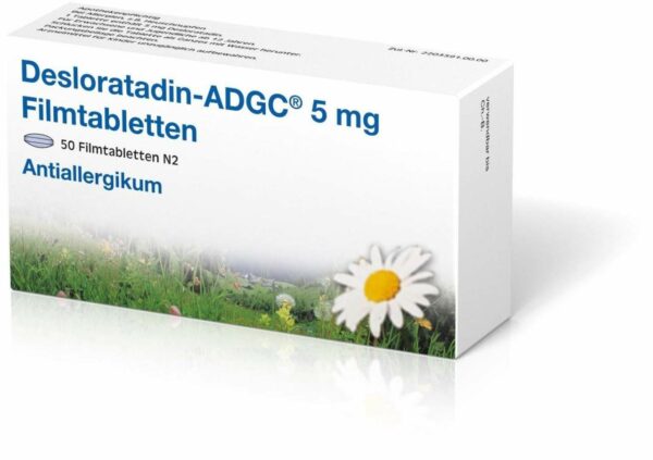 Desloratadin Adgc 5 mg 50 Filmtabletten