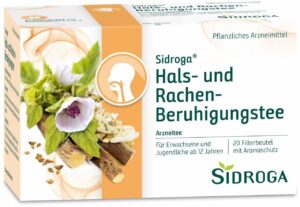 Sidroga Hals- und Rachen Beruhigungstee 20 Filterbeutel