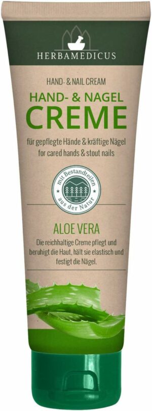 Herbamedicus Hand- und Nagelcreme mit Aloe Vera 125 ml