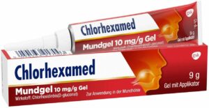 Chlorhexamed Mundgel 10 mg je g 9 g Gel