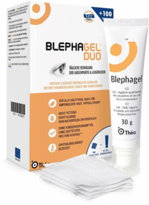 Blephagel Duo 30 G + Pads 1 Kombipackung