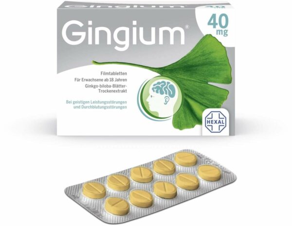 Gingium 40 mg 120 Filmtabletten