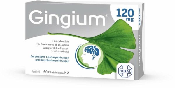 Gingium 120 mg 60 Filmtabletten