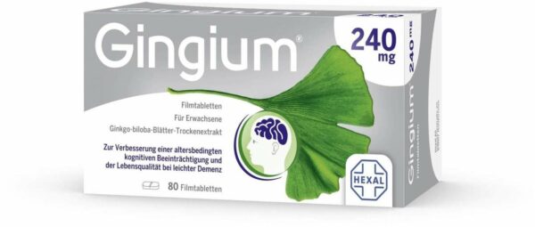 Gingium 240 mg 80 Filmtabletten