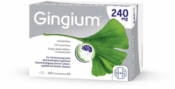 Gingium 240 mg 120 Filmtabletten