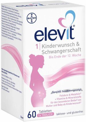 Elevit 1 Kinderwunsch & Schwangerschaft 60 Tabletten