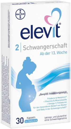 Elevit 2 Schwangerschaft 30 Kapseln