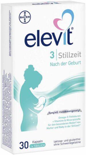 Elevit 3 Stillzeit 30 Weichkapseln